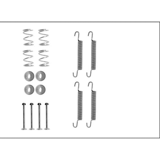 Mintex Parking Brake Shoe Accessory Kit Rear fits Opel Omega B 1994-2003