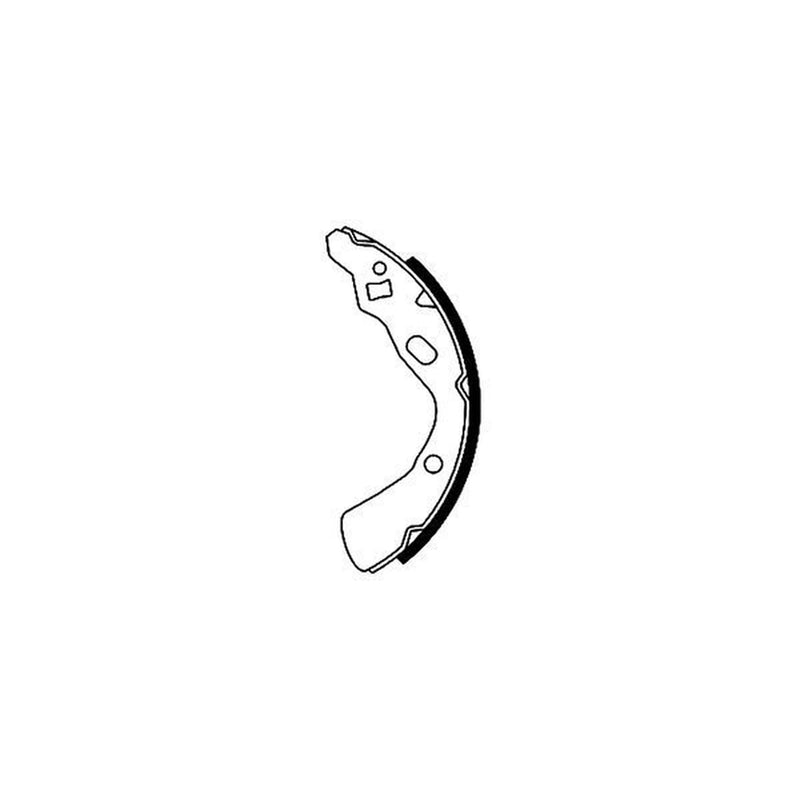 Mintex Brake Shoe Set Axle Kit fits Kia Pride 1990-2001 1.1 1.3