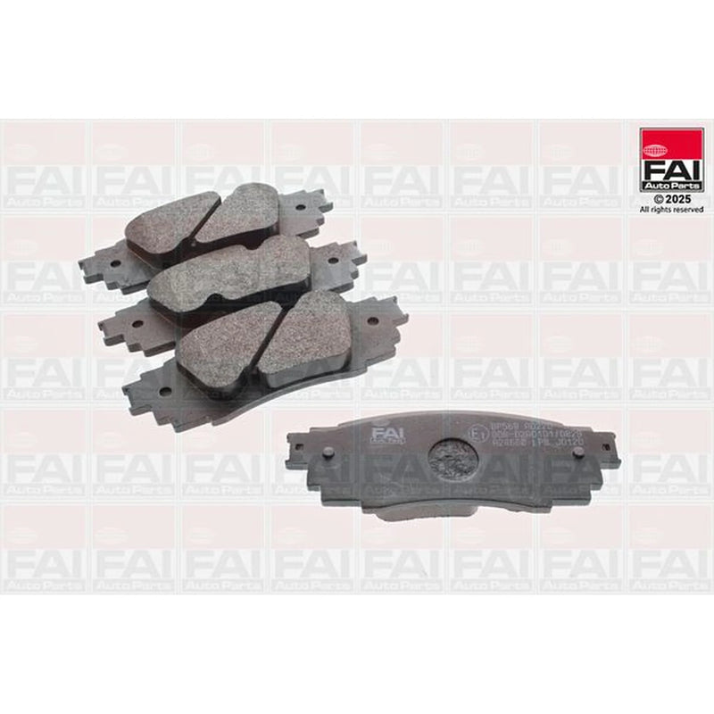 FAI Rear Brake Pad Set BP569