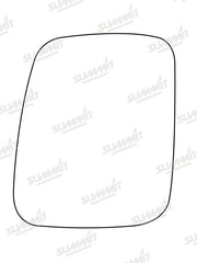 Summit Heated Base Plate With Commercial Mirror Glass fits VW Transporter T4 90 to 03 LHS RHS Summit - Bars 4 Cars