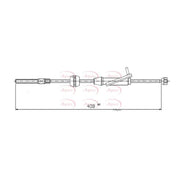 Apec Handbrake Cable Front fits Ford B-Max 2012-2017 1.0 1.4 1.5 1.6