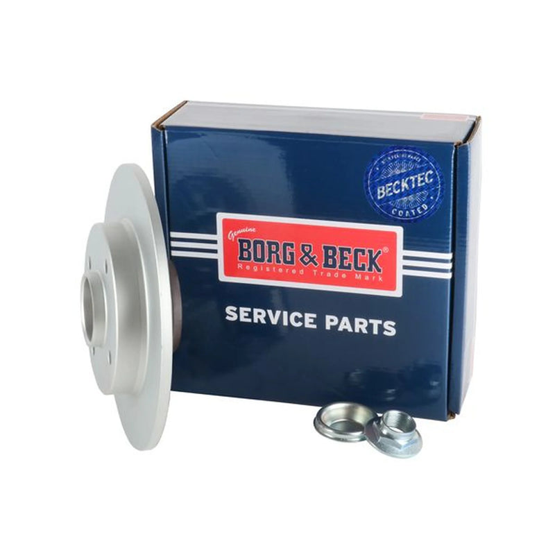 Borg & Beck Front & Rear Brake Discs & Pads fits Citroën DS4 2011-2015 1.6