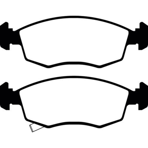 Abtex Front Brake Pad Set fits Chrysler Ypsilon 2011-2021 0.9 1.2 1.3