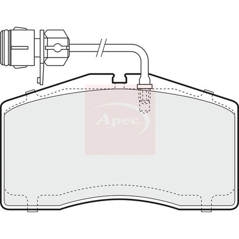 Apec Front Brake Pad Set PAD1365
