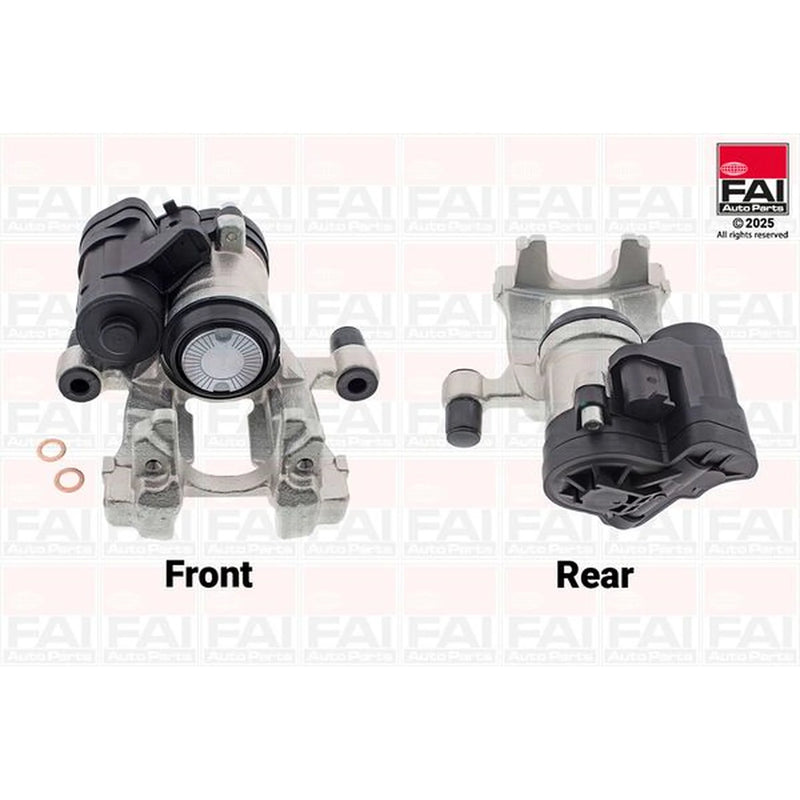 FAI Brake Caliper Assembly Rear Left fits Audi A3 2012-2020 2.0