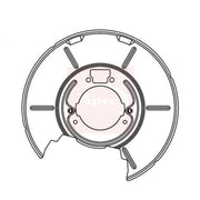 Apec Brake Disc Splash Guard Rear Right ASG1082