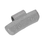 Sealey Wheel Weight 20g Hammer-On Plastic Coated Zinc for Alloy Wheels Pack of 1 Sealey - Dynamic Drive