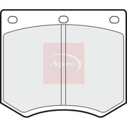 Apec Front Brake Pad Set fits Ac Me 1979-1986