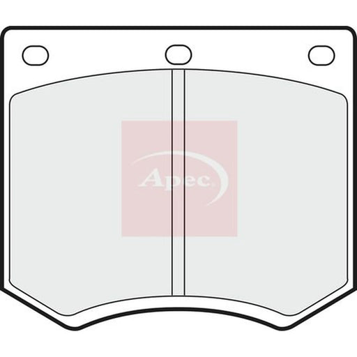 Apec Front Brake Pad Set PAD626