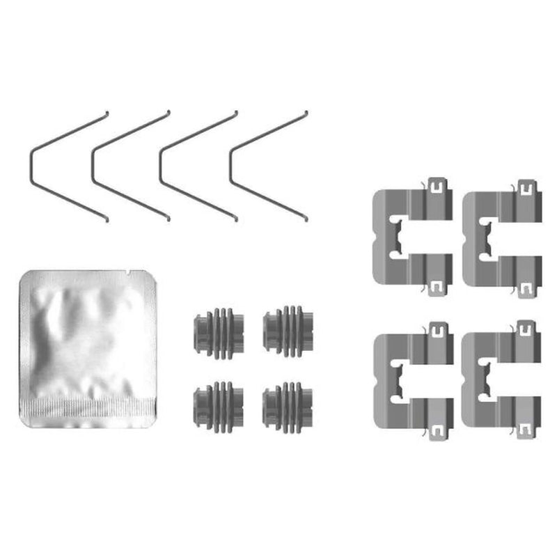 Mintex Brake Pad Accessory Fitting Kit Rear fits Hyundai I30 2024 on 1.0