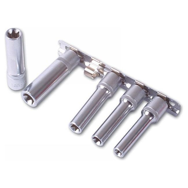 Laser Deep Star Socket Set 3/8"D 5pc 3393 Laser - Dynamic Drive