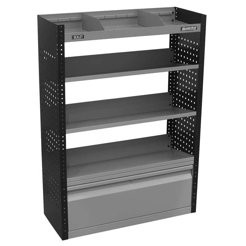 Sealey Modular Slanted Shelf Van Storage System APMSVCOMBO2 Sealey - Dynamic Drive