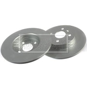 Borg & Beck Front & Rear Brake Discs & Pads fits Vauxhall Mpv 2001-2011 1.7