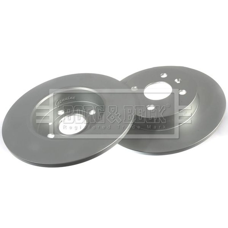 Borg & Beck Front & Rear Brake Discs & Pads fits Vauxhall Mpv 2001-2011 1.7