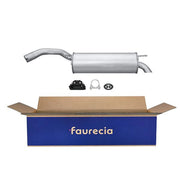 Hella End Silencer Rear fits Chrysler Delta 2011 on 1.6