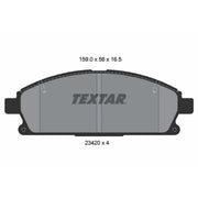 Textar Front Brake Pad Set 2342004