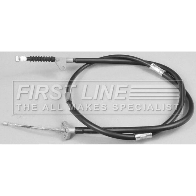 First Line Handbrake Cable Left Rear fits Toyota Avensis 1999-2003 1.6 1.8 2.0