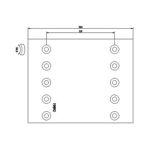 DON Don Cv Brake Lining Set SJ26271S7340