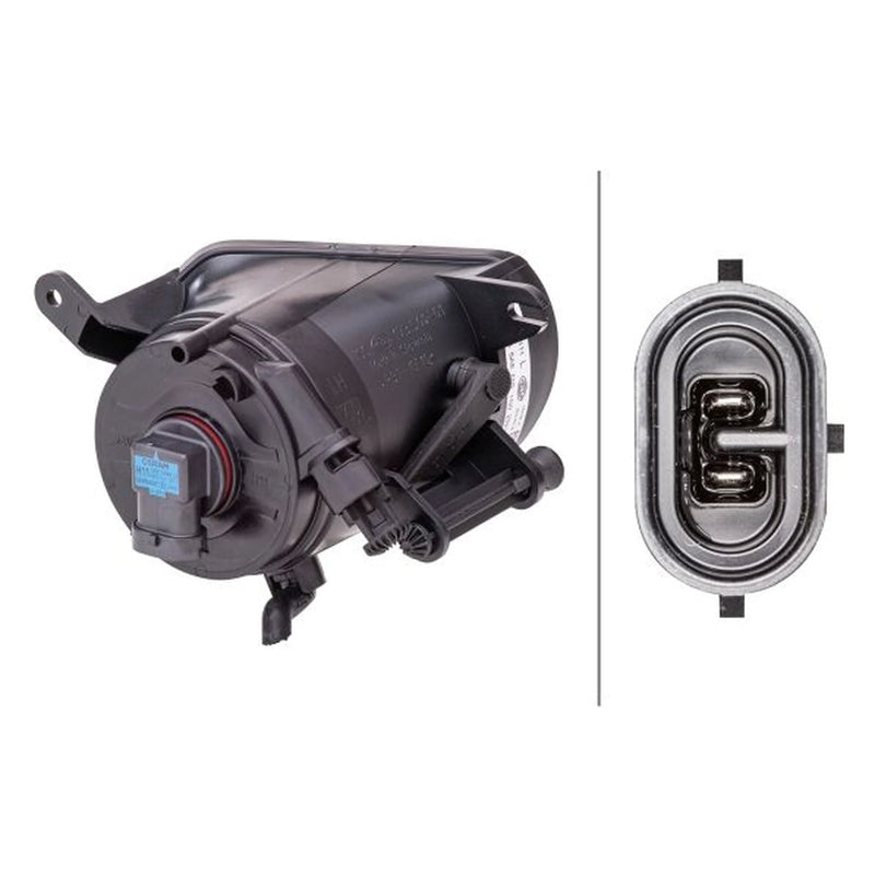 Hella Front Left Fog Light H11 fits Audi Q7 2006-2015 3.0 3.6 4.2 6.0