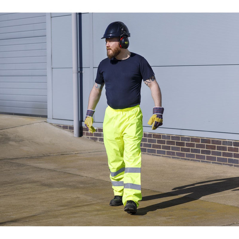 Worksafe Worksafe Hi-Vis Yellow Waterproof Trousers - Large 807L Worksafe - Dynamic Drive