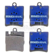 Borg & Beck Rear Brake Discs & Pads fits Mercedes-Benz E-Class T-Model 1996-2003