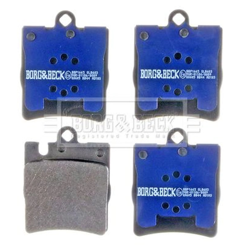 Borg & Beck Rear Brake Discs & Pads fits Mercedes-Benz E-Class T-Model 1996-2003