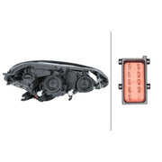 Hella Headlight Headlamp H7/H7 Left fits Opel Corsa E 2014-2019
