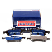 Borg & Beck Front & Rear Brake Discs & Pads fits Honda Civic IX 2012-2016