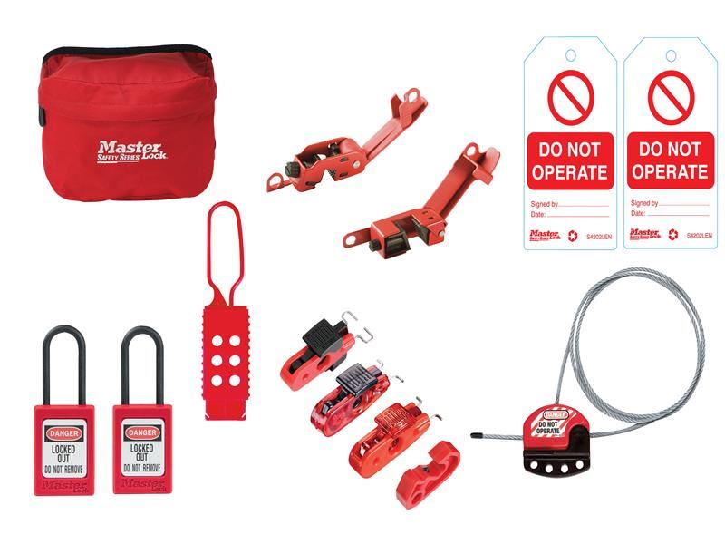 Master Lock General Maintenance Lockout Kit, 11 Piece Master Lock - Dynamic Drive