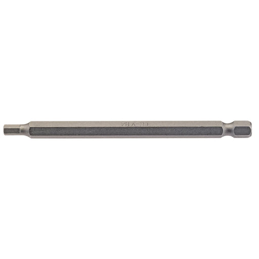 Draper Hexagonal Insert Bit, 4mm, 1/4" Hex, 100mm Long (Pack of 1) 64373 Draper - Dynamic Drive