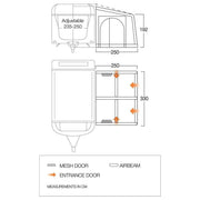 Vango Balletto Air 330 Elements Shield Caravan Awning Vango - Dynamic Drive
