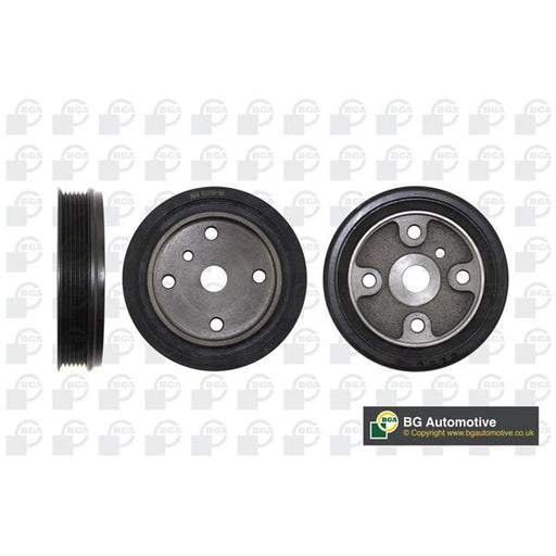 BGA Crank Shaft Belt Pulley fits Volvo S60 I 2001-2010 2.4
