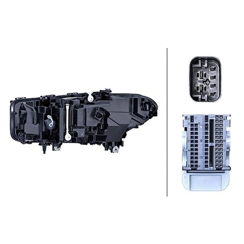 Hella Headlight Headlamp LED Right fits BMW 5 2016-2023