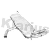 Klarius Box With Tail Pipe Rear fits Skoda Yeti 2009-2017 1.6 2.0