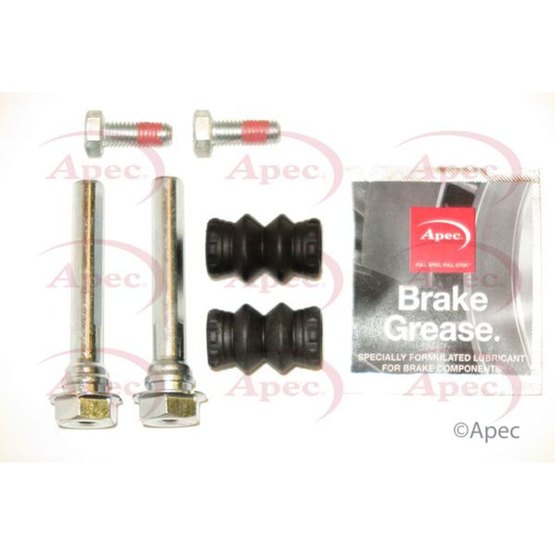 Apec Brake Caliper Guide Sleeve Kit Rear Left fits Abarth 500 2008 on 1.4