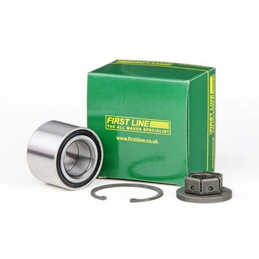 First Line Wheel Bearing Kit fits Ford Fiesta V 2001-2010 1.25 1.3 1.4 1.6