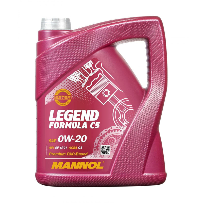 5L MANNOL 0W20 Legend Formula C5 Fully Synthetic Engine Oil API SP,MB 229.71 Mannol  - Dynamic Drive