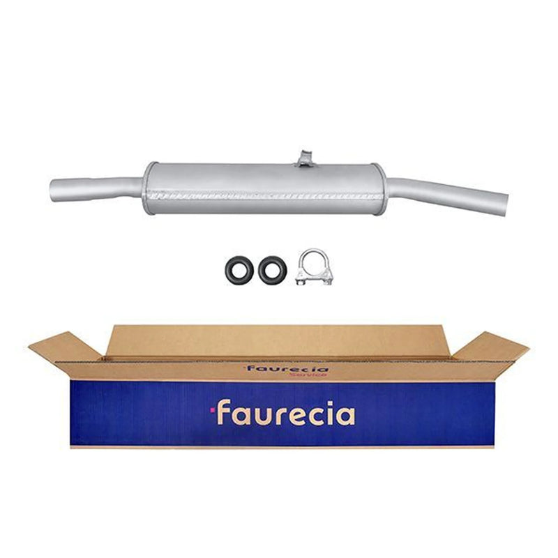 Hella End Silencer Rear fits VW Passat B2 1979-1988 1.3 1.6