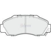 Fahren Front Brake Vented Discs & Pads fits Honda Stepwgn 2000-2005 2.0