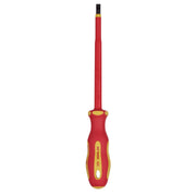 Draper XP1000 VDE Plain Slot Screwdriver, 6.5 x 150mm 64422 Draper - Dynamic Drive