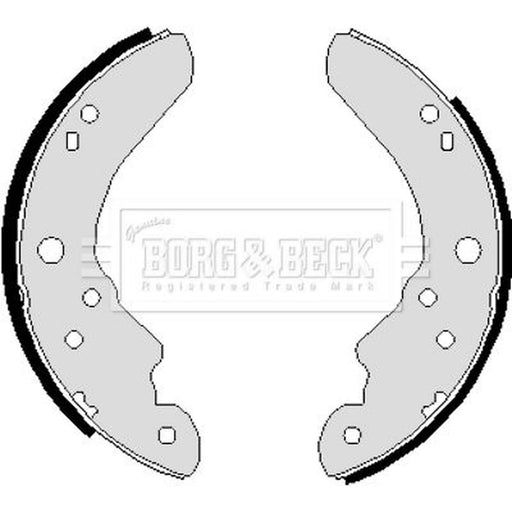 Borg & Beck Brake Shoe Set Axle Kit BBS6011