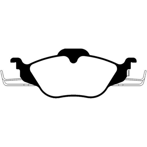 Abtex Front Brake Pad Set fits Opel Astra G 1998-2009 1.2 1.4 1.6 1.7 1.8 2.0
