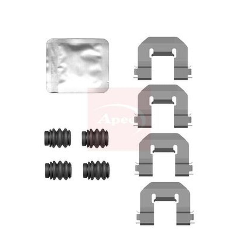 Apec Brake Pad Accessory Fitting Kit Rear fits BMW 2 2021 on
