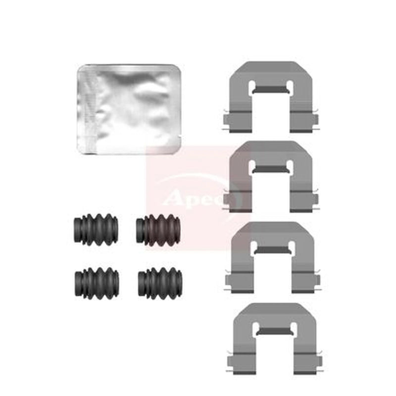Apec Brake Pad Accessory Fitting Kit Rear KIT1522