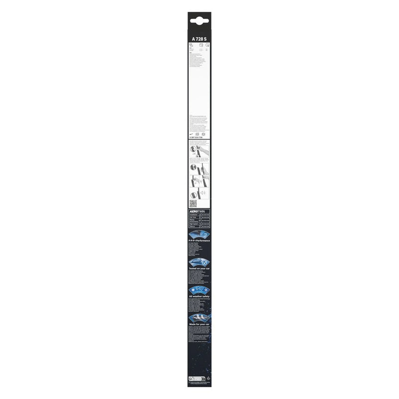 Bosch Aerotwin Wiper Blade Set 650mm + 500mm — A728S fits Audi A8 D5 2017-2019