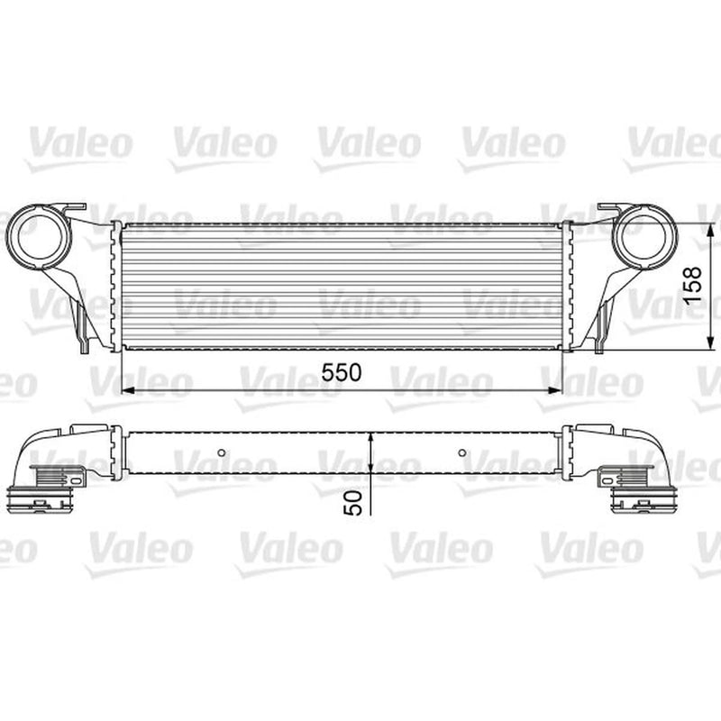 Valeo Intercooler (Charge Air Cooler) 818618