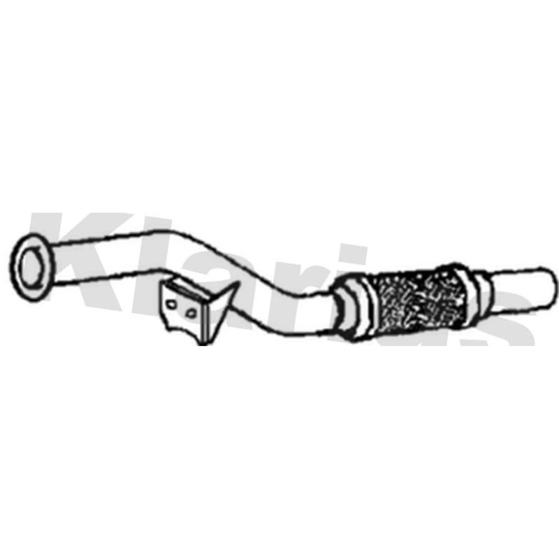 Klarius Exhaust Pipe OD fits Mercedes-Benz Sprinter 2-T Platform 2000-2006