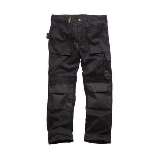 Scruffs Worker Trousers Black 33R Scruffs - Dynamic Drive