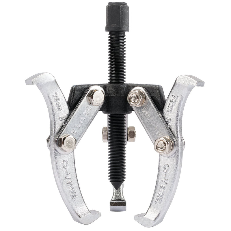 Draper Triple Leg Reversible Puller, 65mm Reach x 75mm Spread 13908 Draper - Dynamic Drive