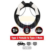 NAPA Electric Vehicle Charging Cable Charging plug type 2 fits Aiways U5 2020 on